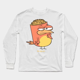 Birdbrain Design for Bird Lovers Long Sleeve T-Shirt